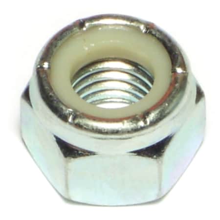 Midwest Fastener Nylon Insert Lock Nut, 9/16"-18, Steel, Grade 2, Zinc Plated, 25 PK 03666
